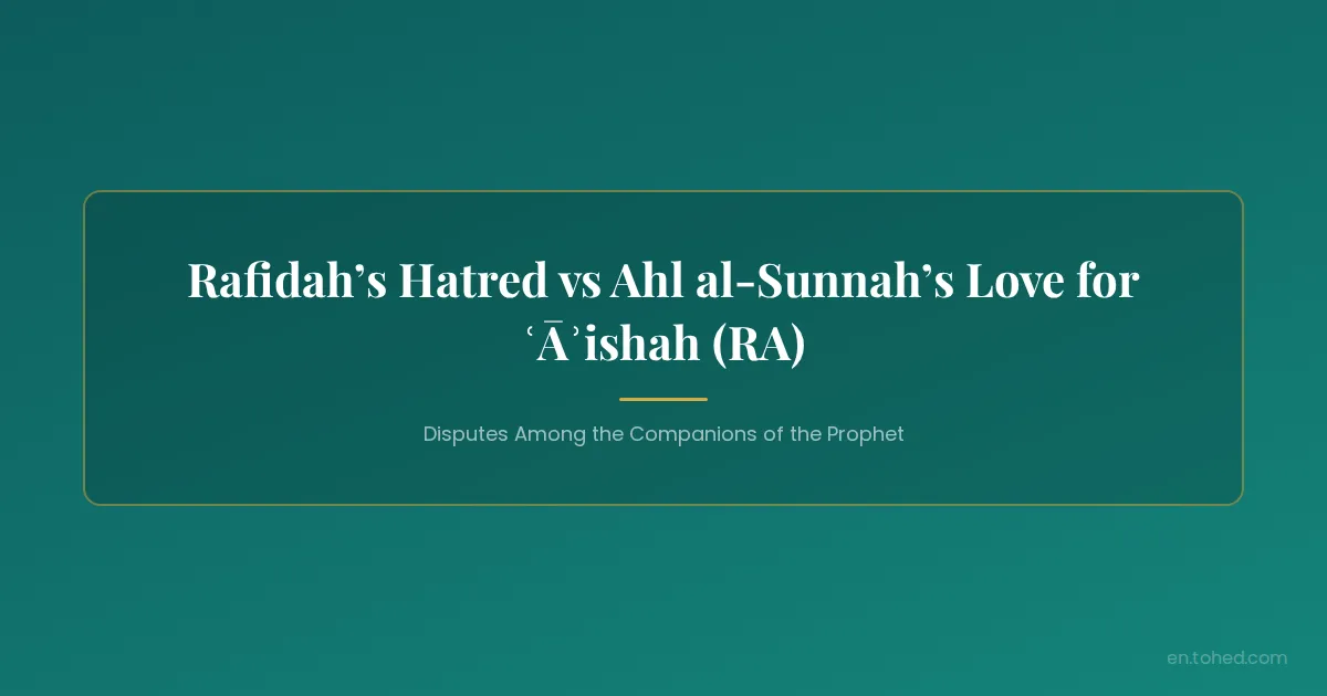 Anti Rasheda Rafidah’s Hatred vs Ahl al-Sunnah’s Love for ʿĀʾishah (RA) | Tohed